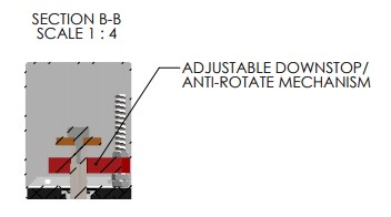 A-5302 Pneumatic Benchtop Press Adjustable Down Stop