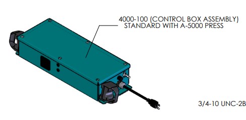 Control Box for A-5302 Pneumatic Arbor Press