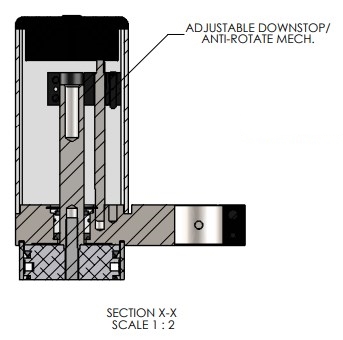 Adjustable Down Stop for EC-66 Pneumatic Arbor Press