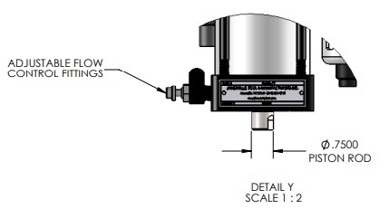 EC-66 Economy Series Pneumatic Press Dimensions