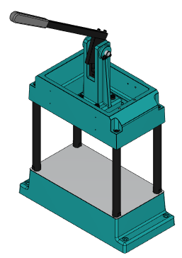 4 Ton Custom Arbor Press