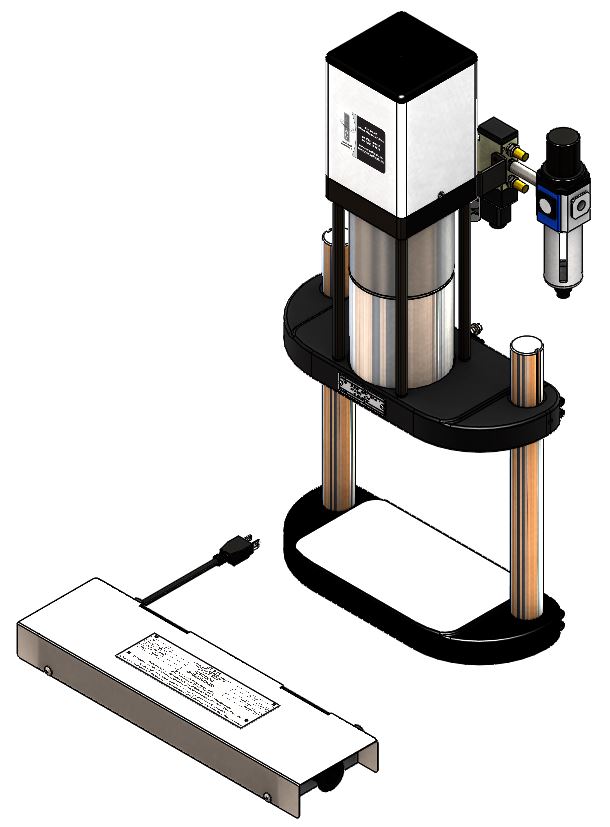 1 Ton Pneumatic Arbor Press EC-235