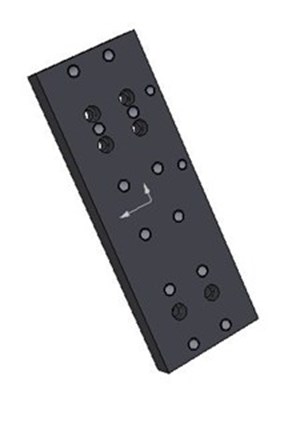 Base & mounting plates for custom built arbor press machines. Replacement Arbor Press Plates