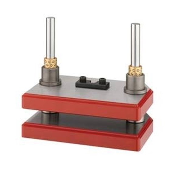 #2 MDSB arbor press die set with linear ball bushings. #2 MDSB Arbor Press Die with Linear Ball Bushings