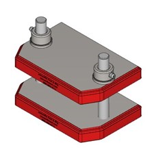 2 Post arbor press die set