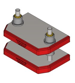 #4 MDSB Die Set with Linear Ball Bushings