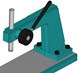 Basic model of the DT-500 press. DT-500 1/4 Ton Precision Deep Throat Hand Lever Press