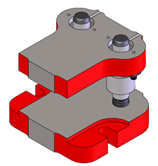 2 post flanged die set for arbor presses