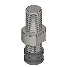 .5 X 1.5 inch tooling adapter for Arbor Press