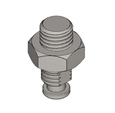 .75 X 1.5 inch tooling adapter for arbor press