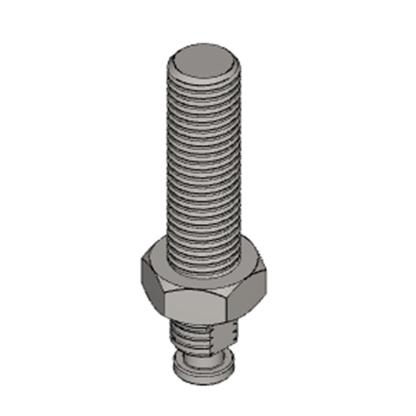 Tooling adapter for Janesville Tool arbor press .75 X 1.5 Inch tooling adapter for arbor press