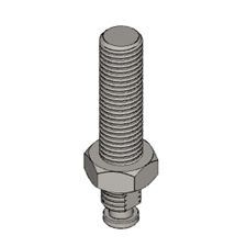 .75 X 1.5 Inch tooling adapter for arbor press