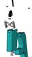 Basic model of the T-960 press. T-960 2 Ton Precision Toggle Hand Lever Press