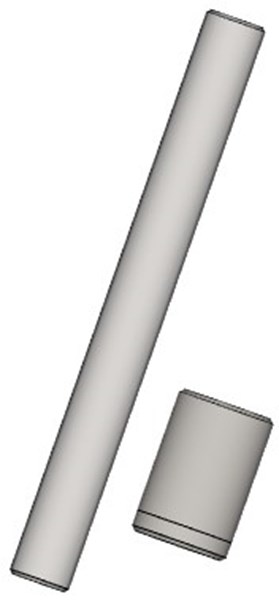 Janesville Tool’s guide posts and bushings are made to last Separate guide post and bushing view of PB1 from Janesville Tool