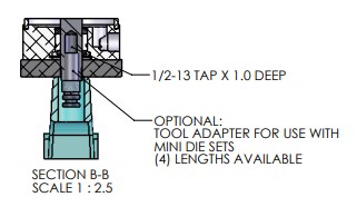 A-0066 Pneumatic Benchtop Press Adapter