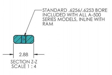Standard Bore for A-0066 Precision Hand Arbor Press