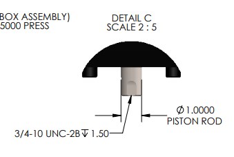 Knob for A-5302 Pneumatic Arbor Press