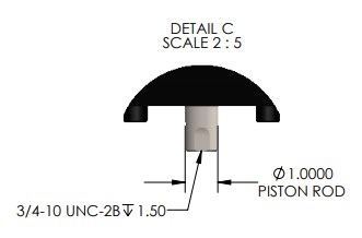 A-5604 Pneumatic Arbor Press Control Knob