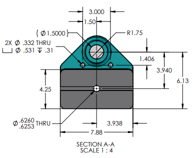 AP-810-AH-T-2(SL's) Hand Arbor Press Base