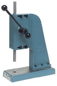 Arbor press for metal forming